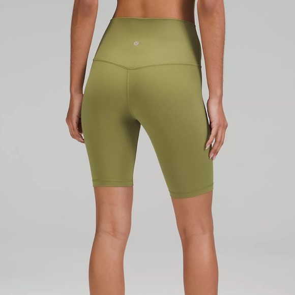 Lululemon Align High-Rise 8” Short Bronze Green 4 - Picture 2 of 8